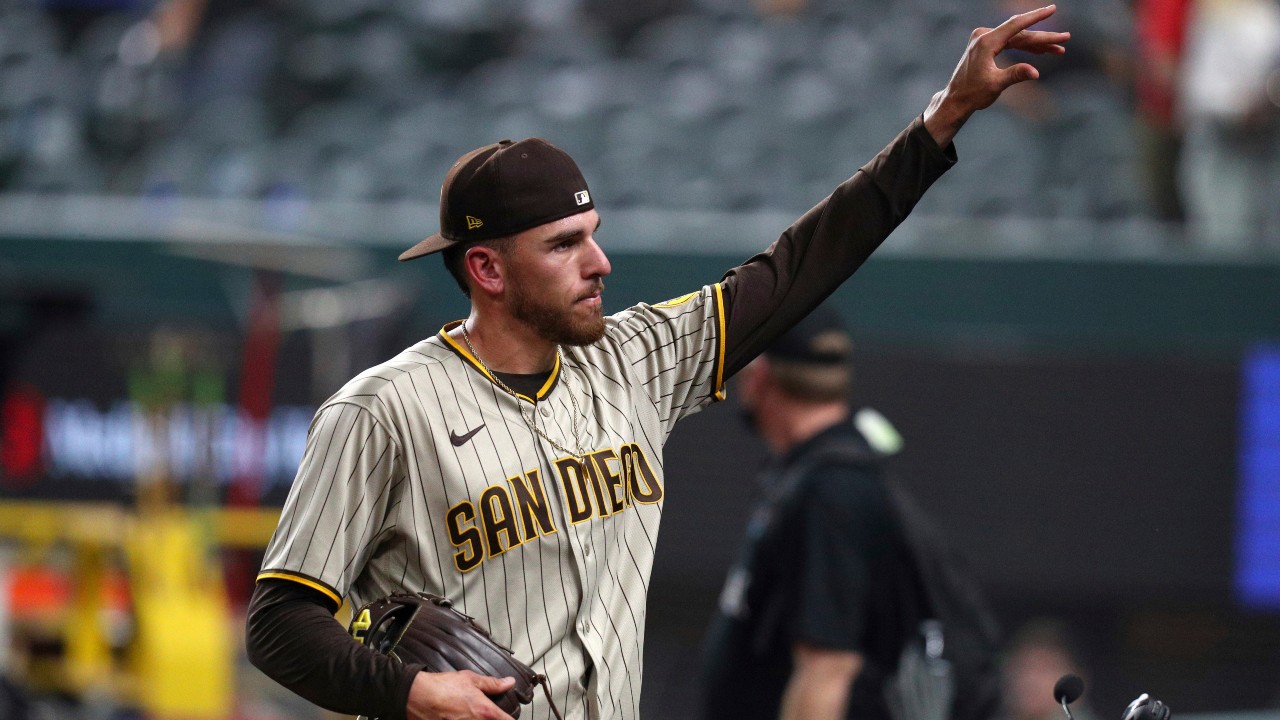 San Diego Padres RHP Joe Musgrove throws first no-hitter in franchise  history against Texas Rangers