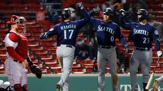 Sam Haggerty: Hit Mariner's first Inside The Park Home Run in 15