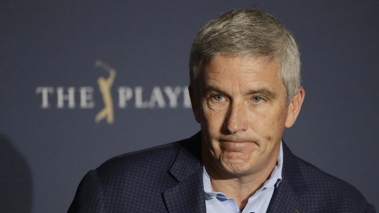 PGA Tour Commissioner Jay Monahan. (Chris O'Meara/AP)