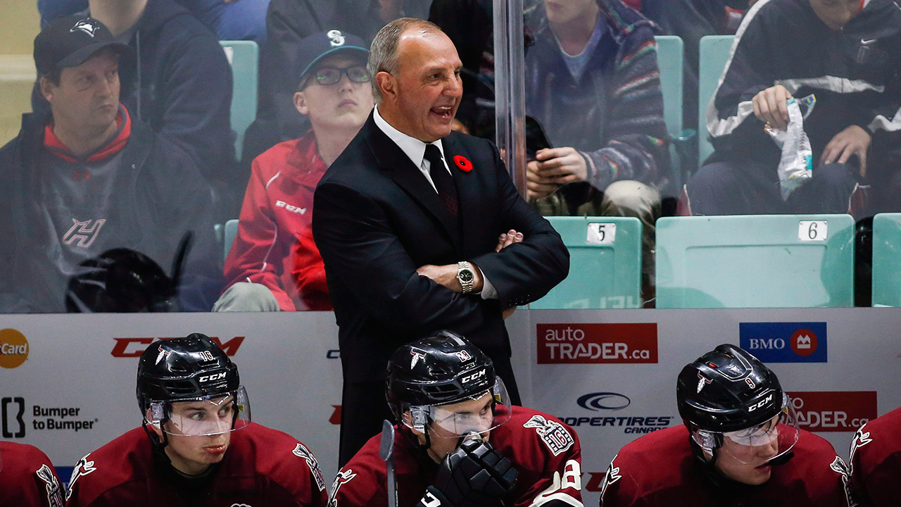 Red Deer Rebels head coach Brent Sutter. (Jeff McIntosh/CP)