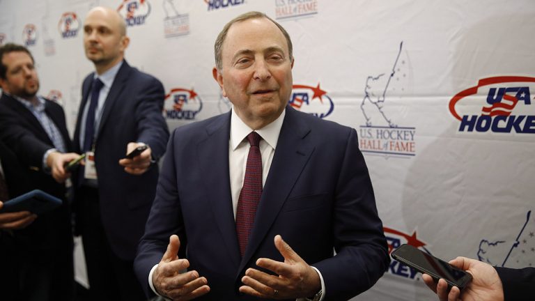 NHL Commissioner Gary Bettman. (Patrick Semansky/AP)