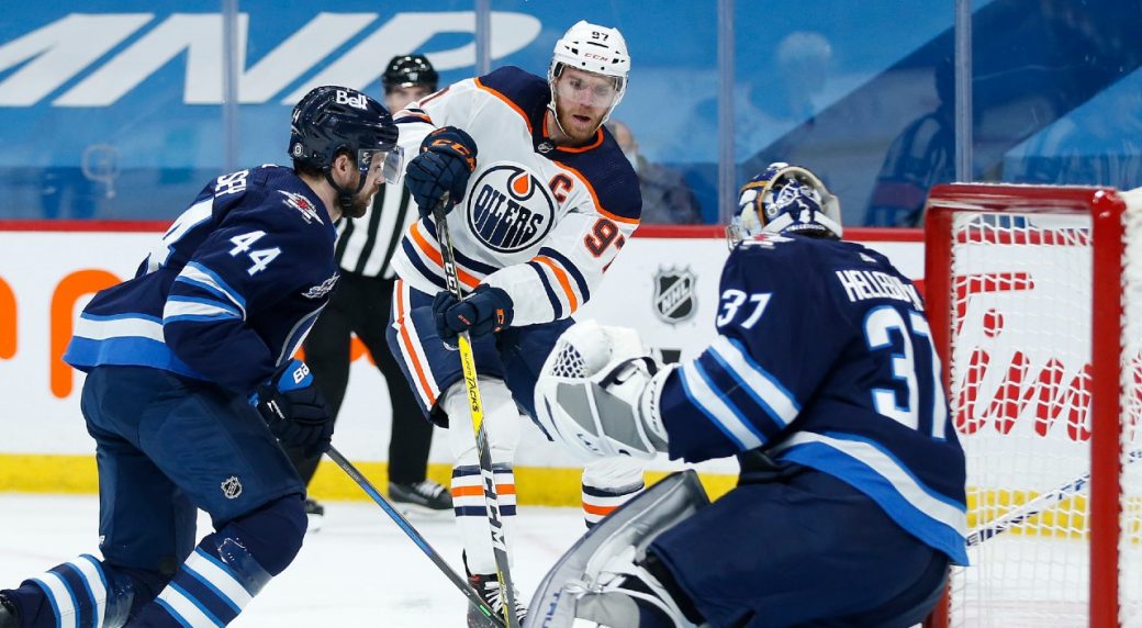 Jets' losing streak continues as McDavid and the O