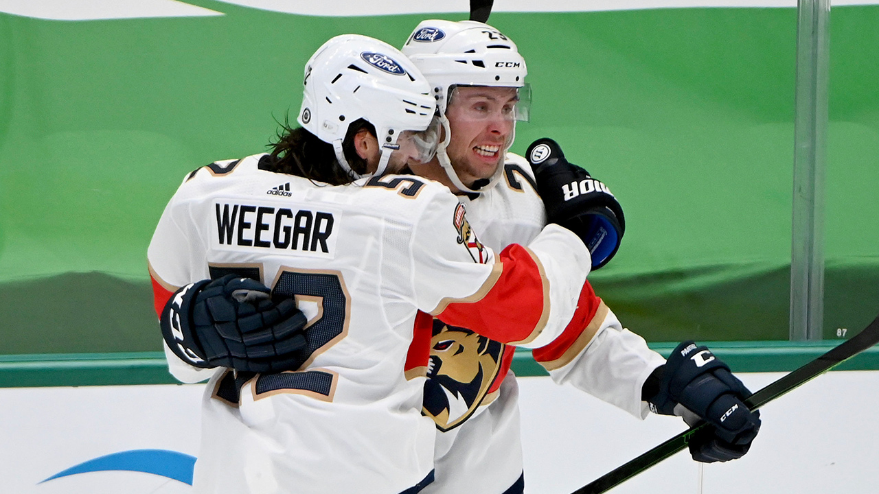 Carter Verhaeghe 'turns the page' with Florida Panthers in Round 2