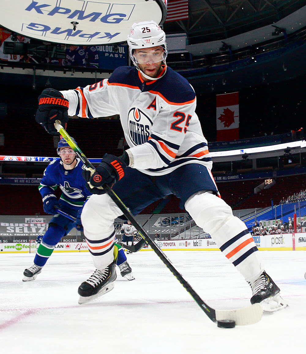 Darnell Nurse Edmonton Sticks WHT