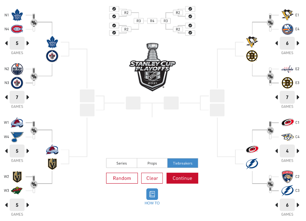 NHL.com Media Site - News - 2021 Stanley Cup Playoffs First Round Schedule