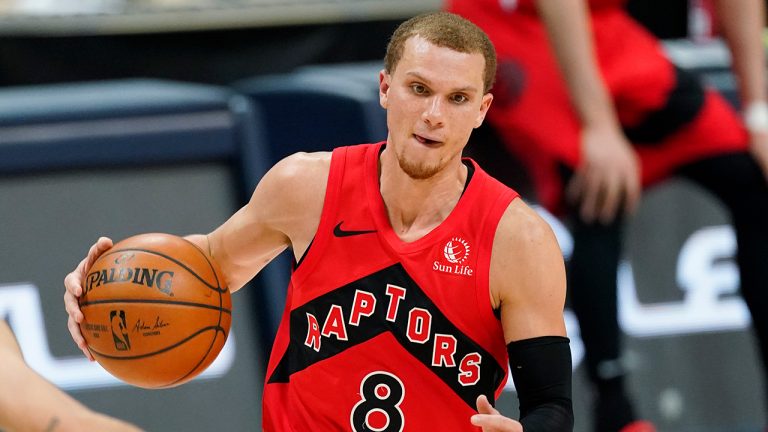 Toronto Raptors guard Malachi Flynn. (David Zalubowski/AP)