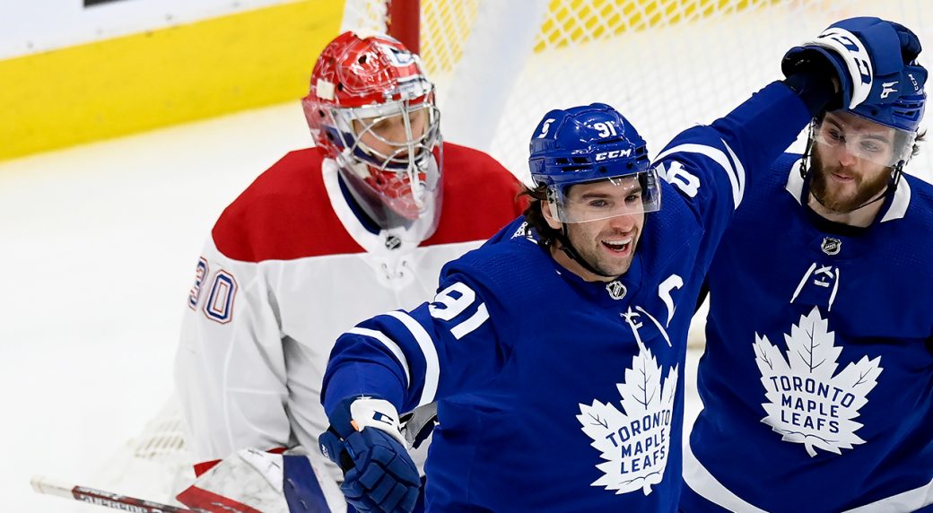 John Tavares’ surprise skate gives Maple Leafs an emotional lift