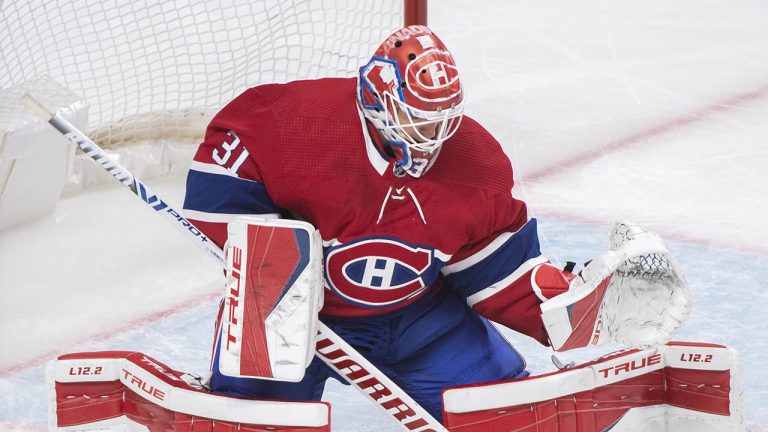 Montreal Canadiens goaltender Carey Price. (Graham Hughes/CP)