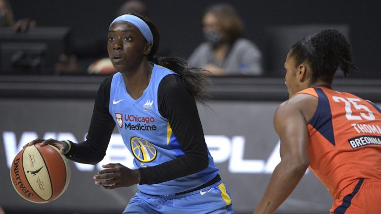 Chicago Sky guard Kahleah Copper. (Phelan M. Ebenhack/AP)