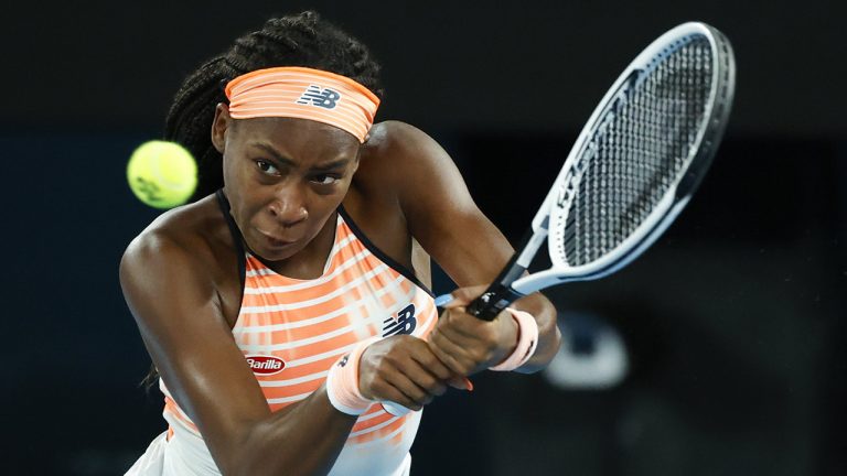 United States' Coco Gauff. (Rick Rycroft/AP)