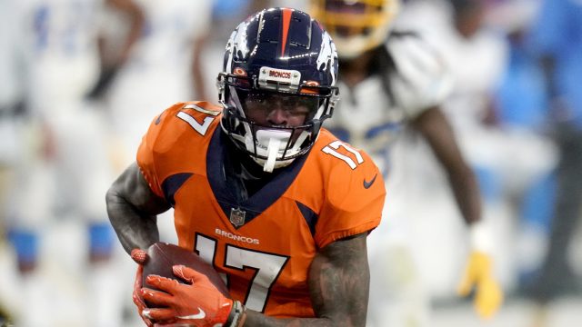 AP source: Broncos receiver DaeSean Hamilton injures knee offsite