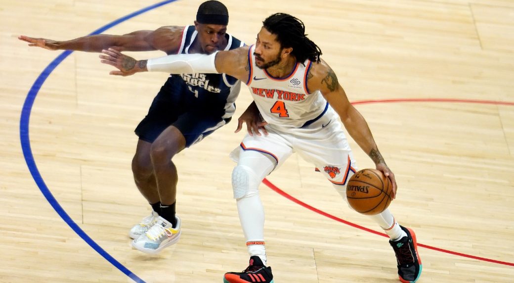 Knicks' Derrick Rose Ruled Out vs. Rockets After Suffering Ankle