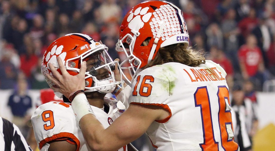 Photos  Jaguars QB Trevor Lawrence and RB Travis Etienne Jr. in Uniform