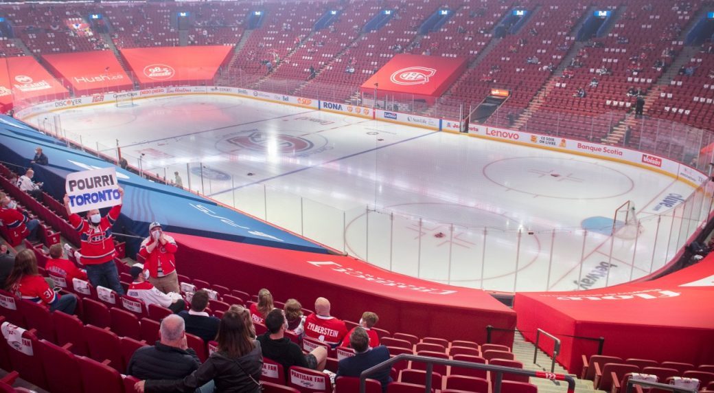 More than just a hockey game': NHL fans return to the Bell Centre for  Habs-Leafs