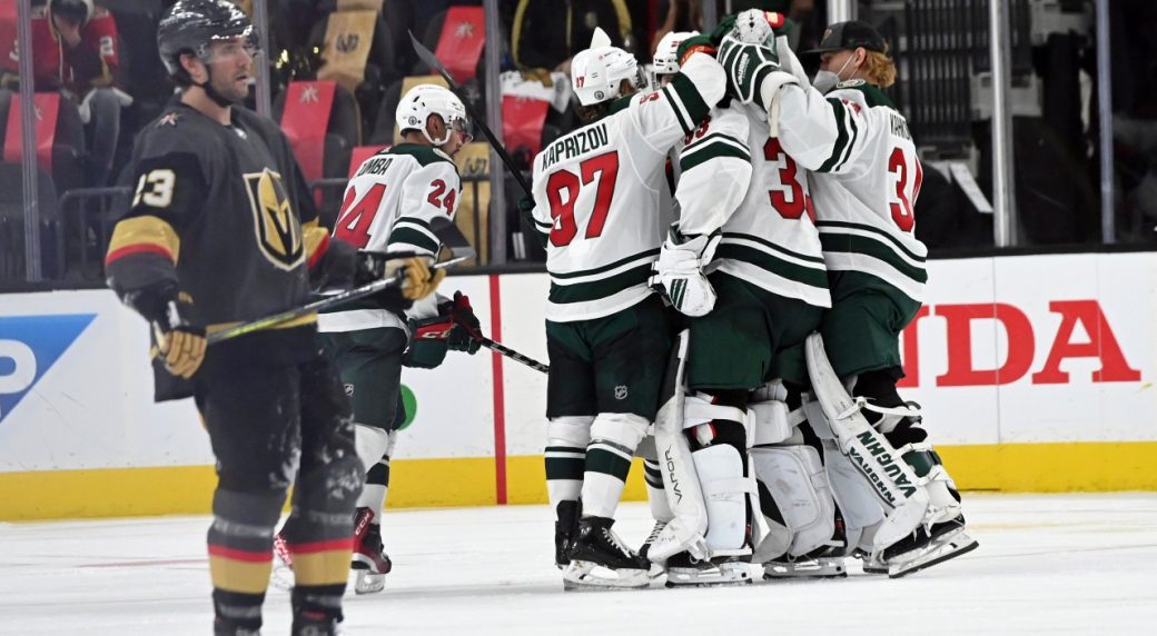 Eriksson Ek's OT goal lifts Wild past Golden Knigh