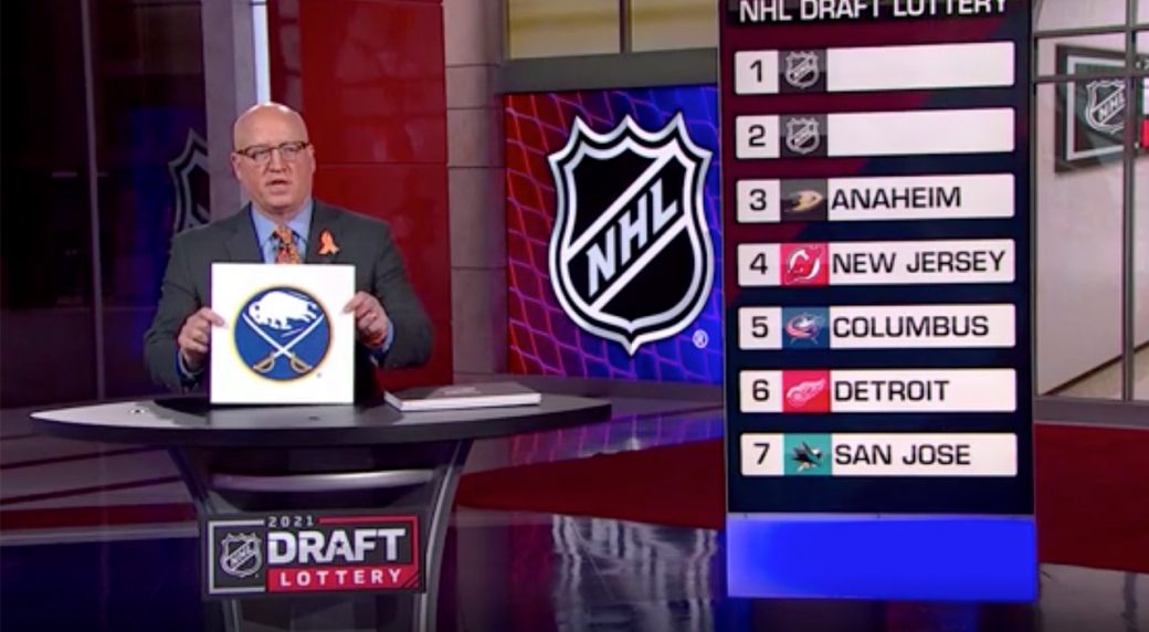 Buffalo Sabres Win No. 1 Pick At 2021 NHL Draft Lottery