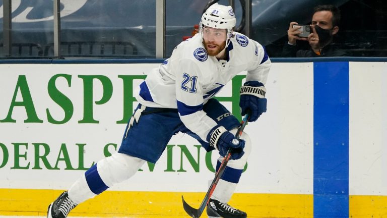 Tampa Bay Lightning centre Brayden Point.(Frank Franklin II/AP)