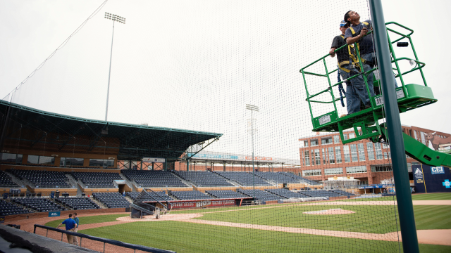 Durham Bulls pitcher hospitalized after mound injury to head