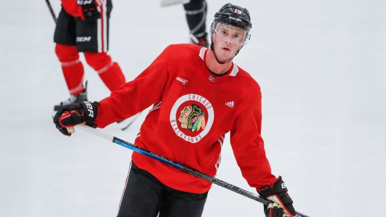 Chicago Blackhawks captain Jonathan Toews. (Kamil Krzaczynski/AP)