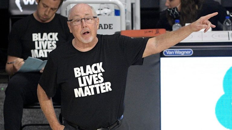 Washington Mystics head coach Mike Thibault. (Phelan M. Ebenhack/AP)