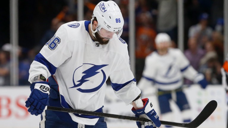 Tampa Bay Lightning right wing Nikita Kucherov. (Jim McIsaac / AP) 