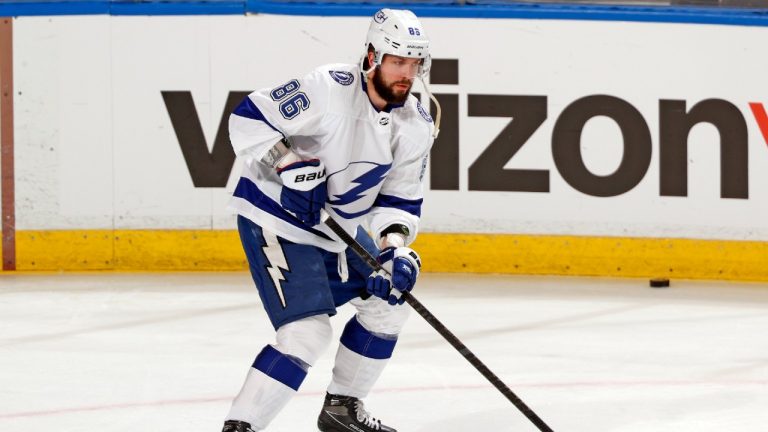 Tampa Bay Lightning right wing Nikita Kucherov. (Joel Auerbach/AP)