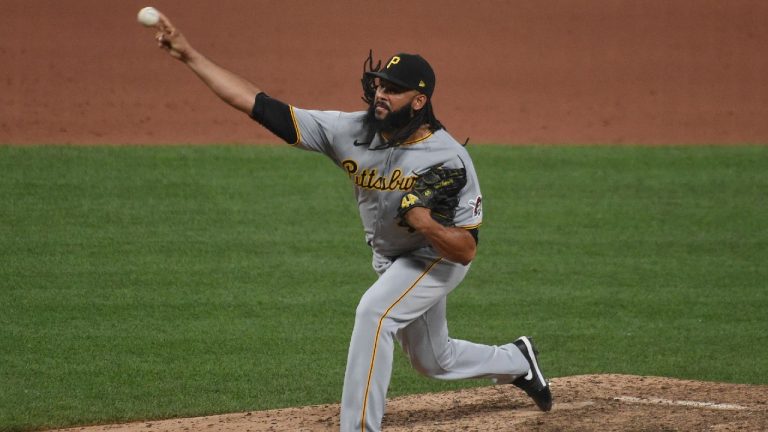 Pittsburgh Pirates relief pitcher Richard Rodriguez. (Joe Puetz/AP)