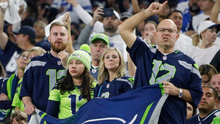 The Seattle Seahawks will welcome back full capacity crowds when the NFL returns in the fall. (Michael Ainsworth/AP)