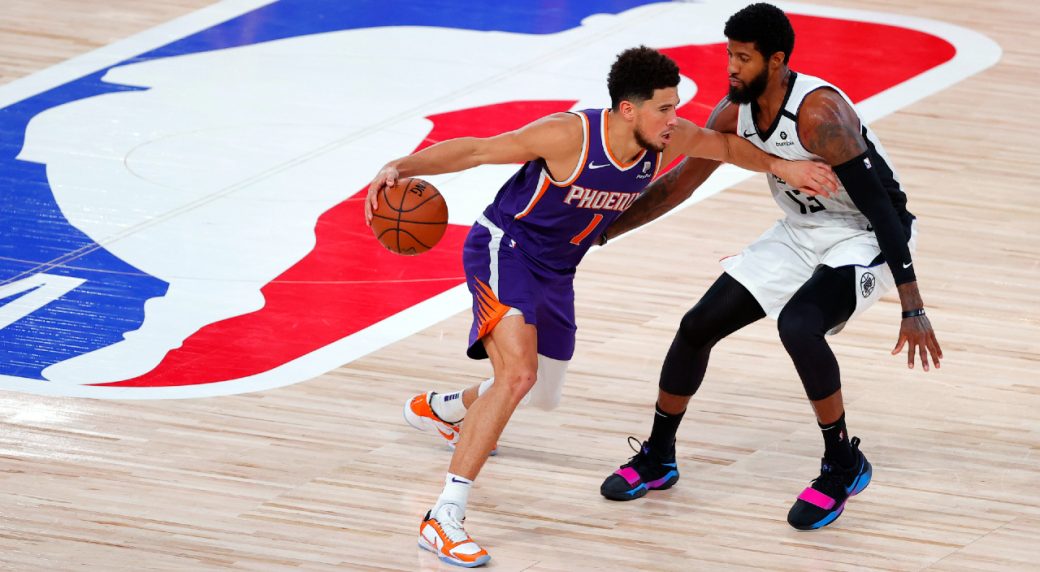 Paul George fires back at Devin Booker after his Instagram comment