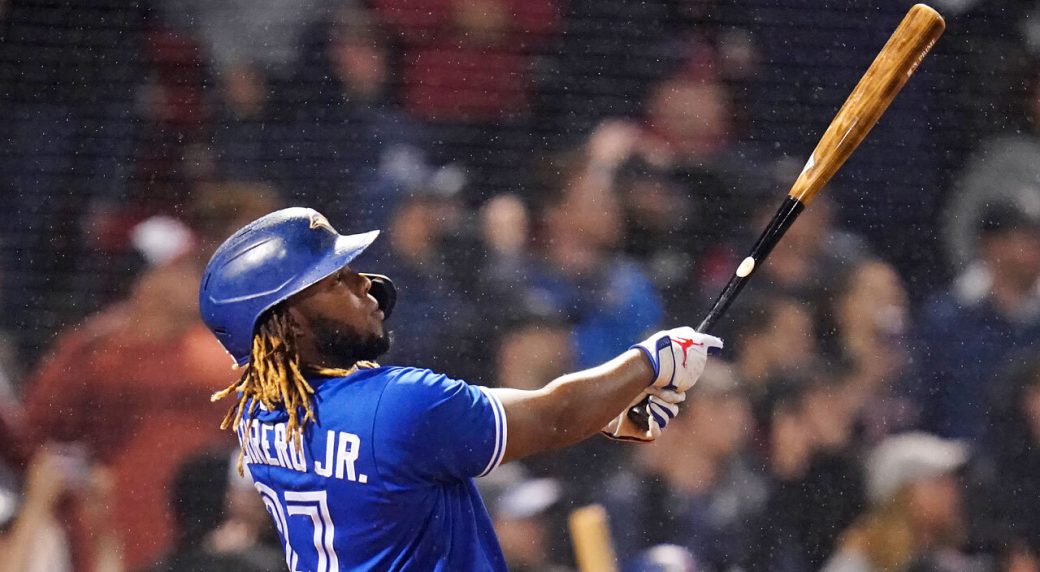 Framed Vladimir Guerrero Jr & Sr First Father-Son Home Run Derby