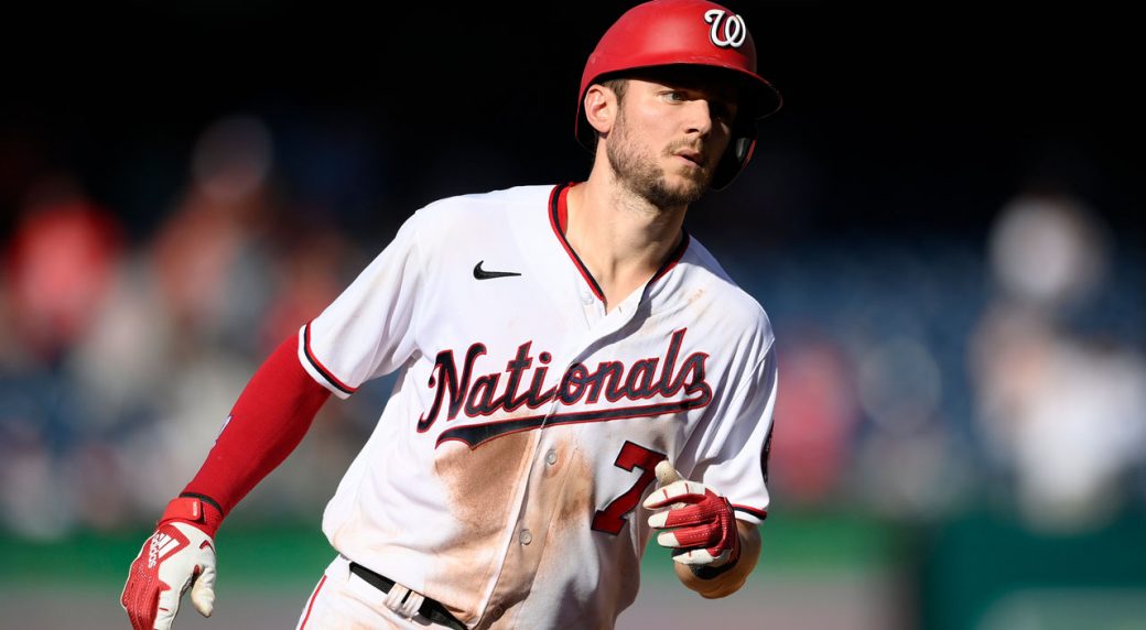 Nationals' Trea Turner removed vs. Phillies for positive COVID test