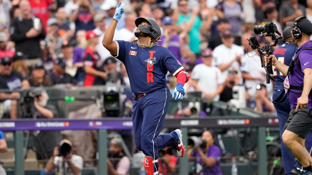 Vladimir Guerrero Jr. shines as All-Star, just like his dad did