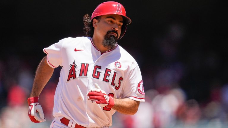 Los Angeles Angels third baseman Anthony Rendon (6). (Ashley Landis/AP)