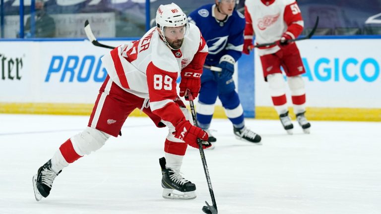 Detroit Red Wings centre Sam Gagner (89). (Chris O'Meara/AP) 