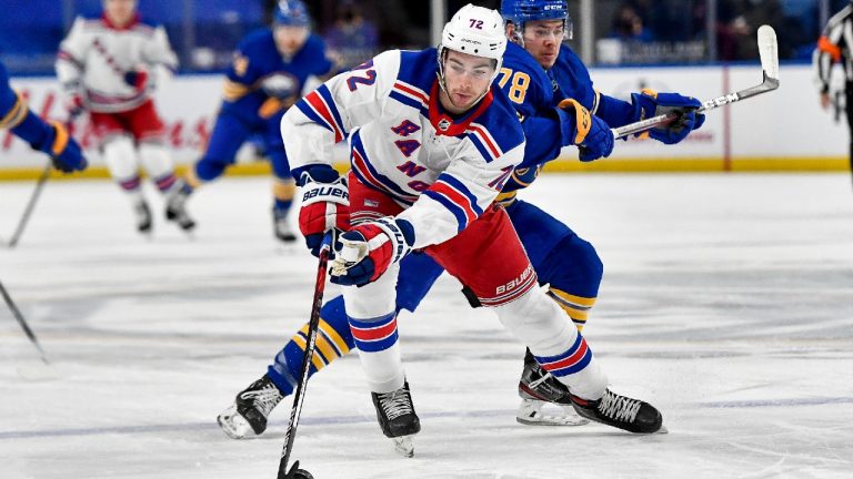 New York Rangers centre Filip Chytil (72). (Adrian Kraus/AP)