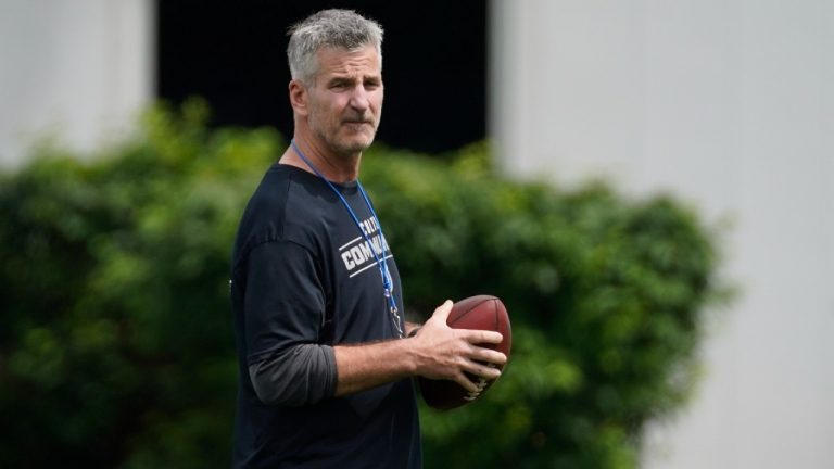 Indianapolis Colts head coach Frank Reich. (Darron Cummings/AP)