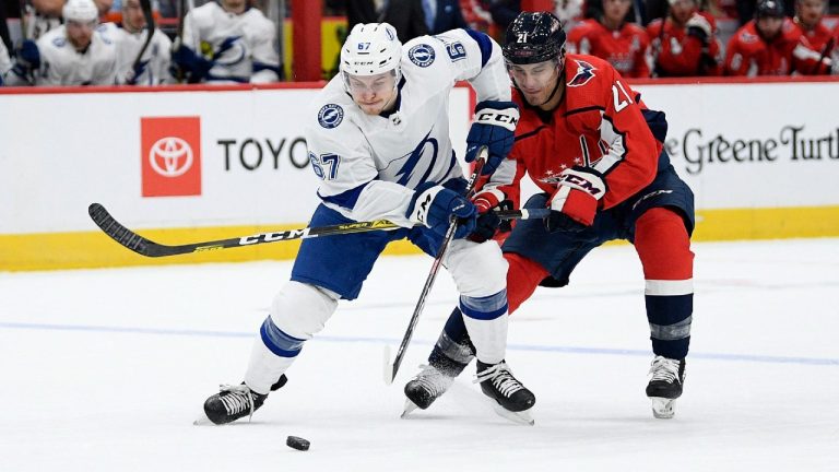 Mitchell Stephens seen here with Tampa Bay Lightning. (Nick Wass/AP) 