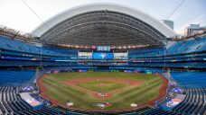 As Blue Jays outfielders adjust to one another, adjustment to new dome wall looms, too