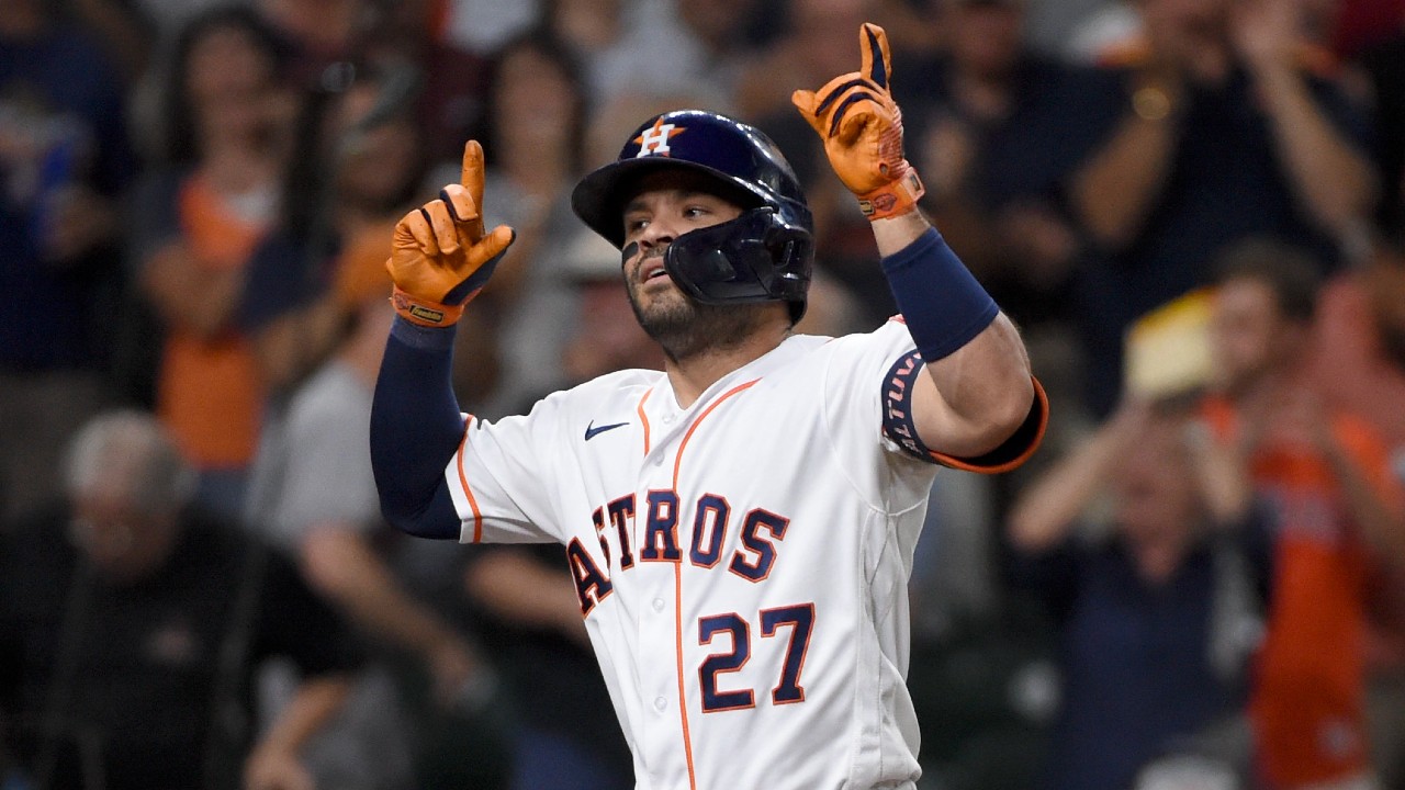 Altuve cleared for baseball activities, return not yet set