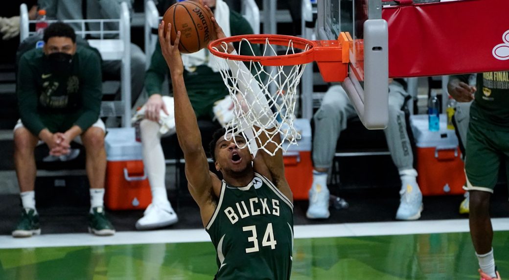 Antetokounmpo Leads Bucks To Bounce-back Win Vs. Suns In Game 3 Of NBA ...