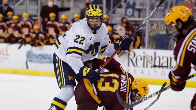 Sportsnet - Is there a consensus #⃣1⃣ pick in this year's NHL Draft? Sam  Cosentino's latest 2021 NHL Draft Rankings has Owen Power atop the list  over teammate Matthew Beniers. Who do