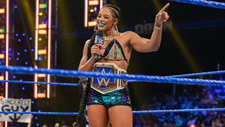 SmackDown Women’s Champion Bianca Belair. (Courtesy WWE)