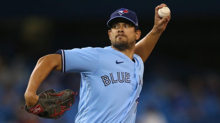 Former Toronto Blue Jays relief pitcher Brad Hand. (Alex D’Addese/Sportsnet)