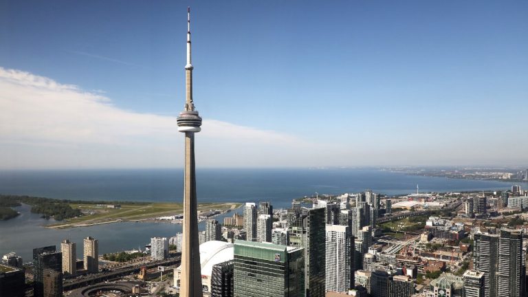 The CN Tower is pictured in Toronto (Colin Perkel/CP).