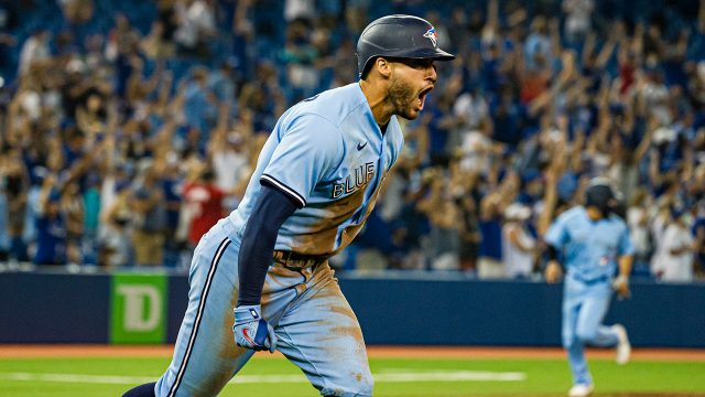 George Springer coming alive as Blue Jays continue playoff push