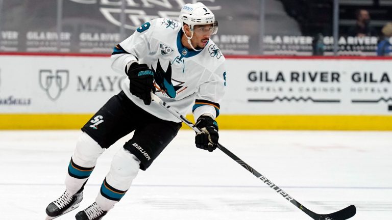 San Jose Sharks left winger Evander Kane. (Rick Scuteri/AP)