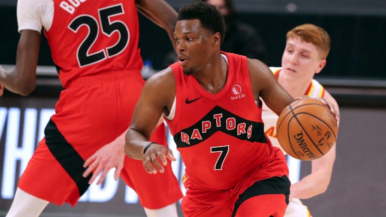 Former Toronto Raptors star Kyle Lowry (7). (Mike Carlson/AP)