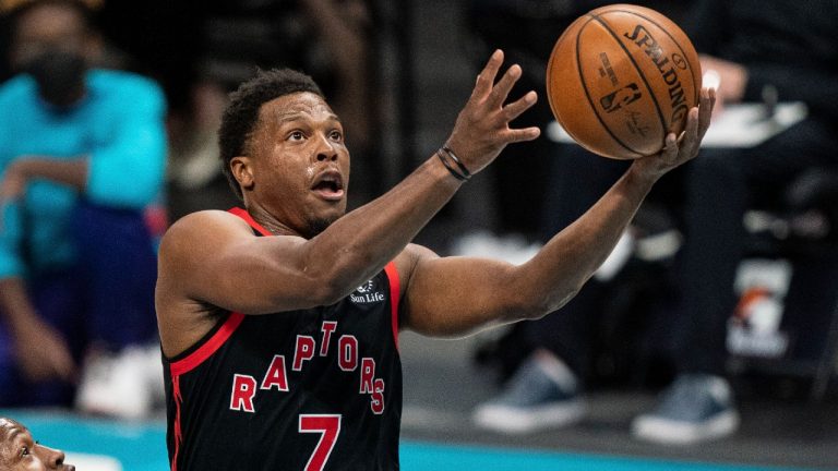 Toronto Raptors guard Kyle Lowry. (Jacob Kupferman/AP)