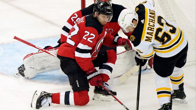 Former New Jersey Devils defenceman Ryan Murray (22) has signed with the Colorado Avalanche. (Kathy Willens/AP)