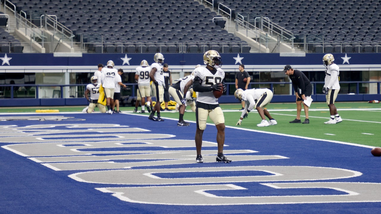 Saints evacuate New Orleans for Dallas Cowboys' AT&T Stadium - The